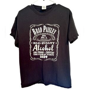 Brad Paisley 2009 Tour Haptic T-Shirt Size Medium